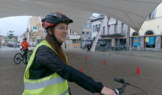 La Louvière: une formation "vélo-trafic"