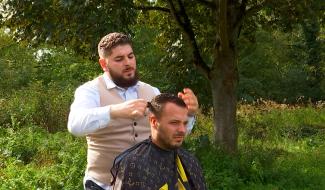 Le coiffeur qui se rêvait en plein (h)air