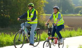 Binche : une nouvelle piste cyclable pour plus de sécurité