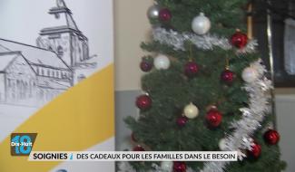 Soignies : des cadeaux pour les familles dans le besoin