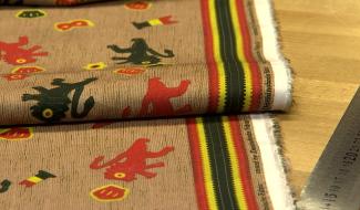 Binche : une nouvelle création "Etoffe de Gille"