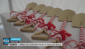 Osaka : première pierre pour le pavillon belge de carré 7