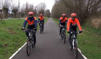 Soignies: la brigade cycliste de la zone de police Haute Senne