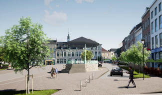 Braine-le-Comte : le parking des Dominicains en chantier