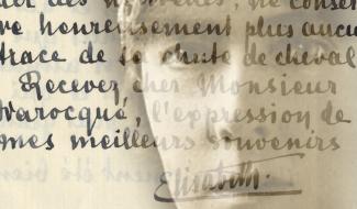 WOW ! Des lettres royales à Mariemont !