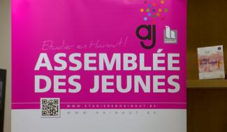 La Louvière : l'Assemblée des Jeunes au Gazomètre