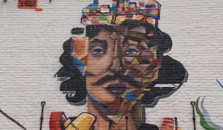 Soignies : un saint Vincent version "Street Art"