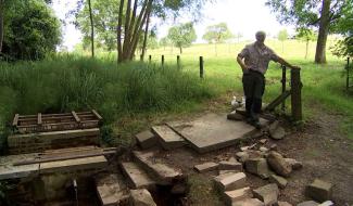 Henripont : le sentier et la fontaine Saint-Nicolas réhabilités