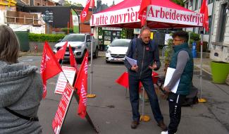 Elections 2024 : Lutte Ouvrière en campagne en Hainaut