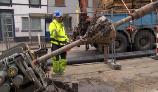 Pont Capitte : le forage dirigé pour passer sous le canal