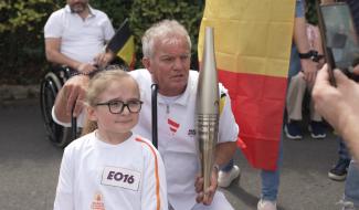 Paris 2024 : Rosie et Éric ont porté la flamme olympique