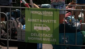Ronquières Festival : mobilité sans encombre