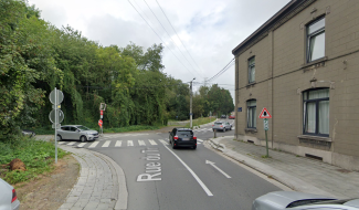 La Louvière : fuite d'eau à la rue du Tir