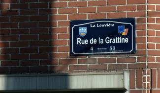 La Louvière : réfection de la rue de la Grattine