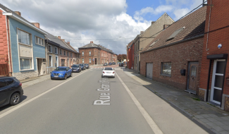 La Louvière : circulation fermée rue Grand'Peine suite à un incendie