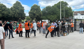 RAAL La Louvière : les supporters découvrent le stade