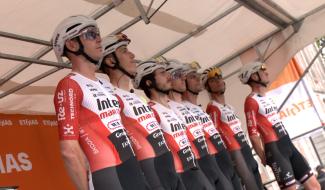 Estinnes : départ de la troisième étape du Tour de Wallonie