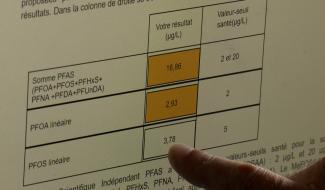 PFAS : à Ecaussinnes, les résultats inquiètent