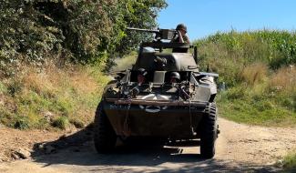 Waudrez : le petit blindé de la Libération de l'Europe