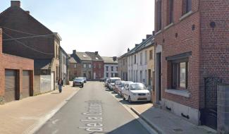 La Louvière : travaux de raccordement à l’égout rue de la Couturelle