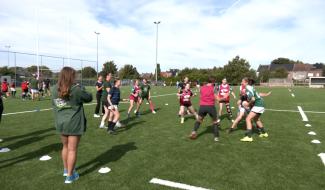Soignies : une journée 100% filles pour promouvoir le rugby féminin