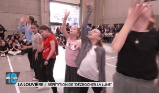 La Louvière : Répétition de "Décrocher la lune"