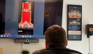 Décrocher la Lune : finalisation du mapping vidéo.