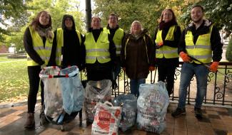 Soignies: Des ambassadeurs propreté de l'Asbl Be Wapp