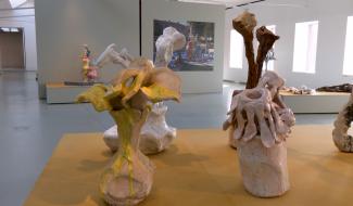 La Louvière : Clémence van Lunen et Pia Mougeot à Keramis