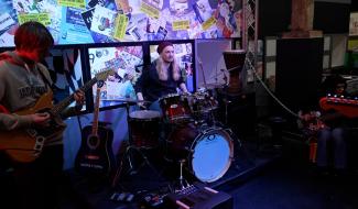 Binche: Atelier musique à l'Espace Jeunes