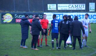 Une erreur d'arbitrage influence la fin du match entre Manage et Acren