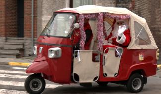 Les Bourdons de Morlanwelz distribuent des cadeaux aux enfants dans le besoin