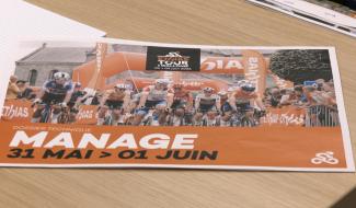 Manage accueillera le grand départ de l’Ethias Tour de Wallonie les 31 mai et 1er juin