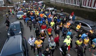 Nouvelle édition glaciale pour le jogging de Binche