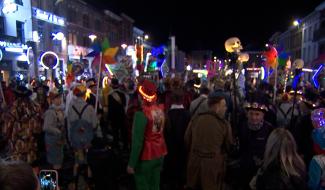 BINCHE : Les soumonces en musique ramènent les airs de gille dans la cité du carnaval