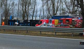 Accident E42  : l’autoroute fermée en direction de Mons