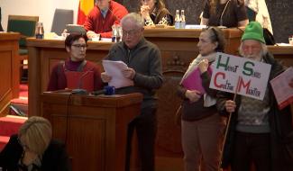 Hainaut Séniors: une délégation du comité de soutien a interpellé le Conseil provincial
