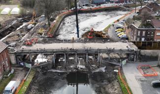 Pont Capitte: la démolition bat son plein