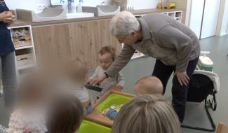 Neufvilles : une crèche et une maison de repos étroitement liées