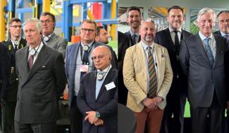 Deux entrepreneurs du Centre ont participé à une mission économique en compagnie du Roi Philippe
