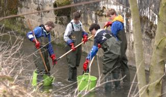 Soignies : opération Rivière Propre