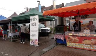 Un marché des producteurs "du champ à l'assiette"