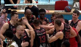 Basket : Kevin Tumba, pilier des Giants vise désormais le titre belge