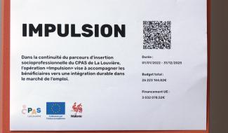 La Louvière : Impulsion donnée à l'insertion socioprofessionnelle