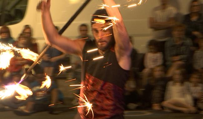 Braine-le-Comte : fête nationale à la gare