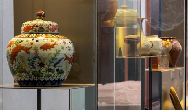 Musée de Mariemont : Une jarre chinoise du 16ème siècle a été dérobée