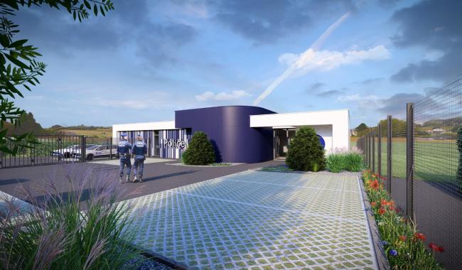 Strépy-Bracquegnies : inauguration du nouveau commissariat