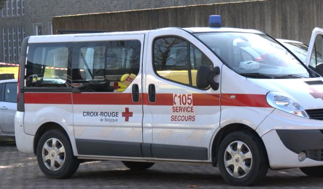 La croix rouge est présente au carnaval de Binche !