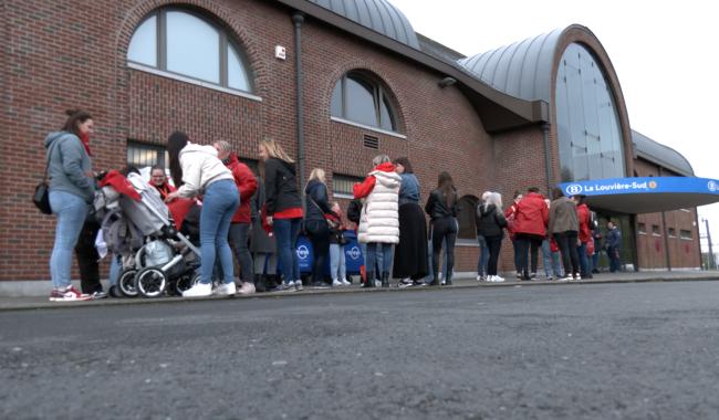 Manifestation : le secteur de la petite enfance dans les rues de Bruxelles