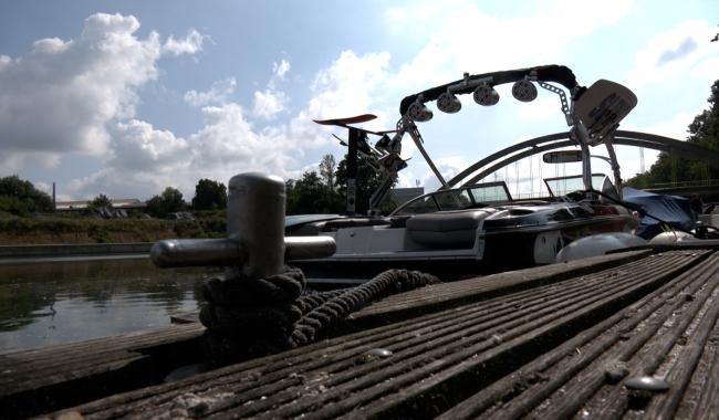 Manage : le club nautique impacté par l'effondrement du pont de Houdeng